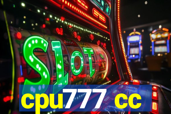 cpu777 cc